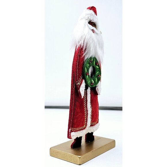 Simple Ethnic Santa Fabric Christmas Holiday Party Decor - Picture 3 of 4